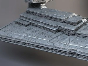 Starwars Star Destroyer 3D Model