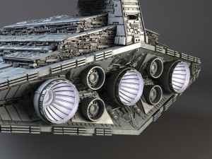 Starwars Star Destroyer Modello 3D