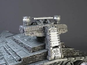 Starwars Star Destroyer 3D Model