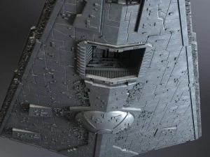 Starwars Star Destroyer 3D Model