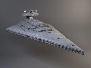 Starwars Star Destroyer 3D Model