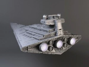 Starwars Star Destroyer 3D Model