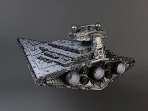 Starwars Star Destroyer 3D Model