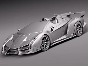 Veneo Roadster 2014 3D Model