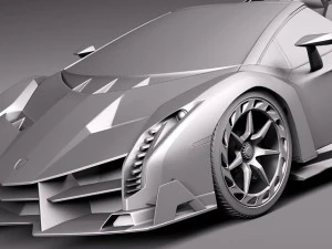 Veneo Roadster 2014 3D Model