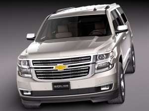 Chevrolet Suburban 2015 3D Модель