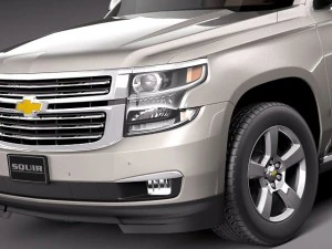 Chevrolet Suburban 2015 3D Model