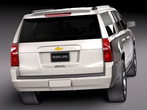 Chevrolet Suburban 2015 3D Модель
