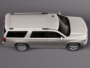 Chevrolet Suburban 2015 3D Модель