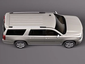 Chevrolet Suburban 2015 3D Model