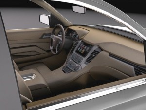 Chevrolet Suburban 2015 3D Модель