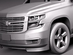 Chevrolet Suburban 2015 3D Model