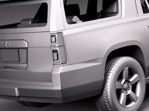 Chevrolet Suburban 2015 3D Модель