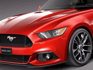 Mustang GT 2015 3D Model
