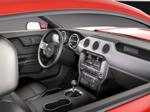 Mustang GT 2015 Model 3D