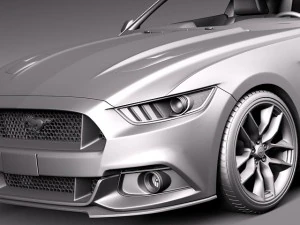 Mustang GT 2015 3D Model