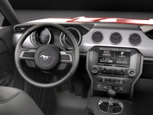 Mustang GT 2015 3D Model