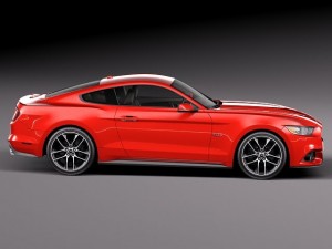 Mustang GT 2015 Model 3D