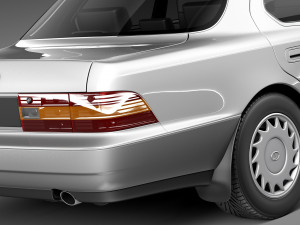 Lexus LS 400 1989-1994 Model 3D