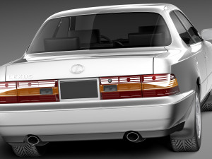 Lexus LS 400 1989-1994 Model 3D