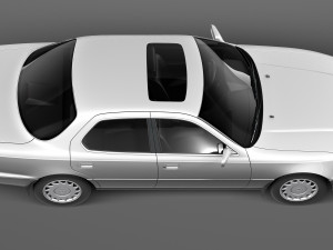 Lexus LS 400 1989-1994 Model 3D