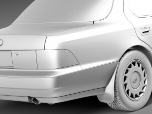 Lexus LS 400 1989-1994 Model 3D