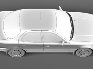 Lexus LS 400 1989-1994 Model 3D