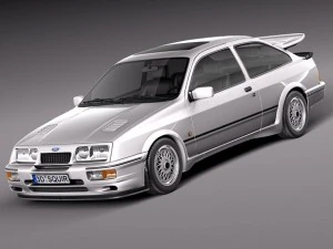 Sierra RS Cosworth 1986-1992 3D Model