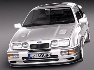 Sierra RS Cosworth 1986-1992 3D Modell