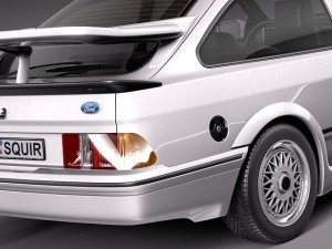 Sierra RS Cosworth 1986-1992 3D Modell