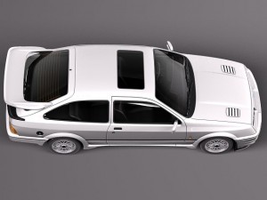 Sierra RS Cosworth 1986-1992 3D Modell