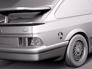 Sierra RS Cosworth 1986-1992 3D Modell