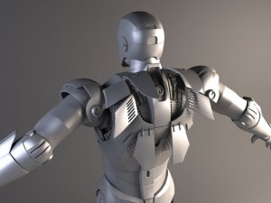 Iron Man Rigged Modelo 3D