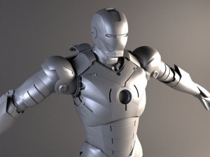 Iron Man Rigged Modelo 3D