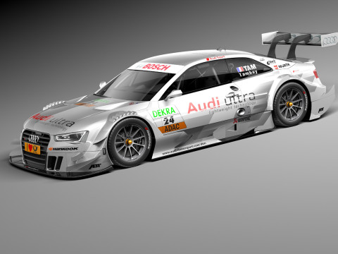 Audi A5 DTM 2014 3D Modell