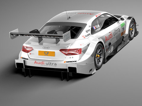 Audi A5 DTM 2014 3D Modell