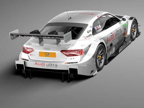 Audi A5 DTM 2014 3D Model