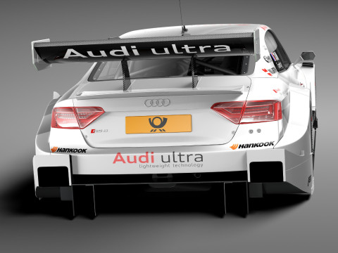 Audi A5 DTM 2014 3D Modell