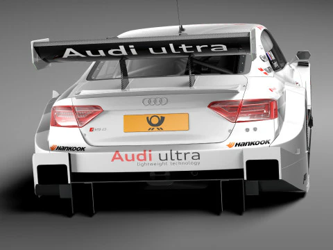 Audi A5 DTM 2014 3D Model