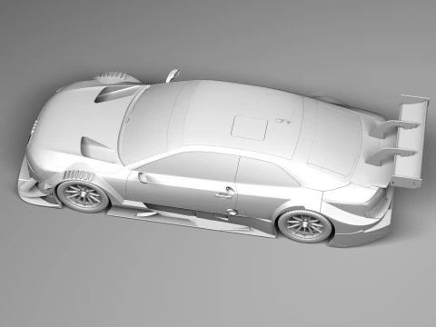 Audi A5 DTM 2014 3D Model