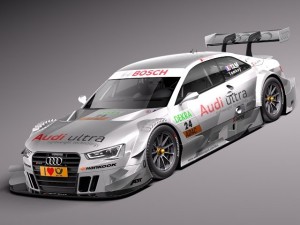 Audi A5 DTM 2014 3D Model