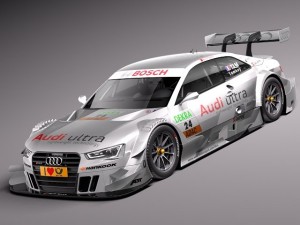 audi a5 dtm 2014 3D Model