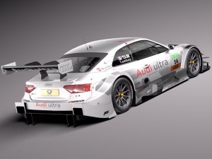 Audi A5 DTM 2014 3D 模型
