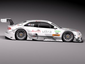 Audi A5 DTM 2014 3D 模型