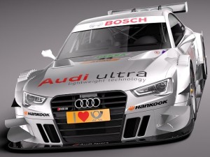 Audi A5 DTM 2014 3D 模型