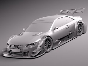 Audi A5 DTM 2014 3D 模型