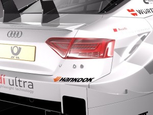 Audi A5 DTM 2014 3D 模型