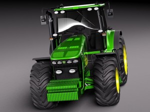 John Deere John 8530 Model 3D