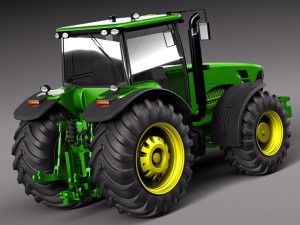 John Deere John 8530 Model 3D