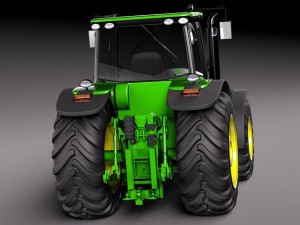 John Deere John 8530 Model 3D